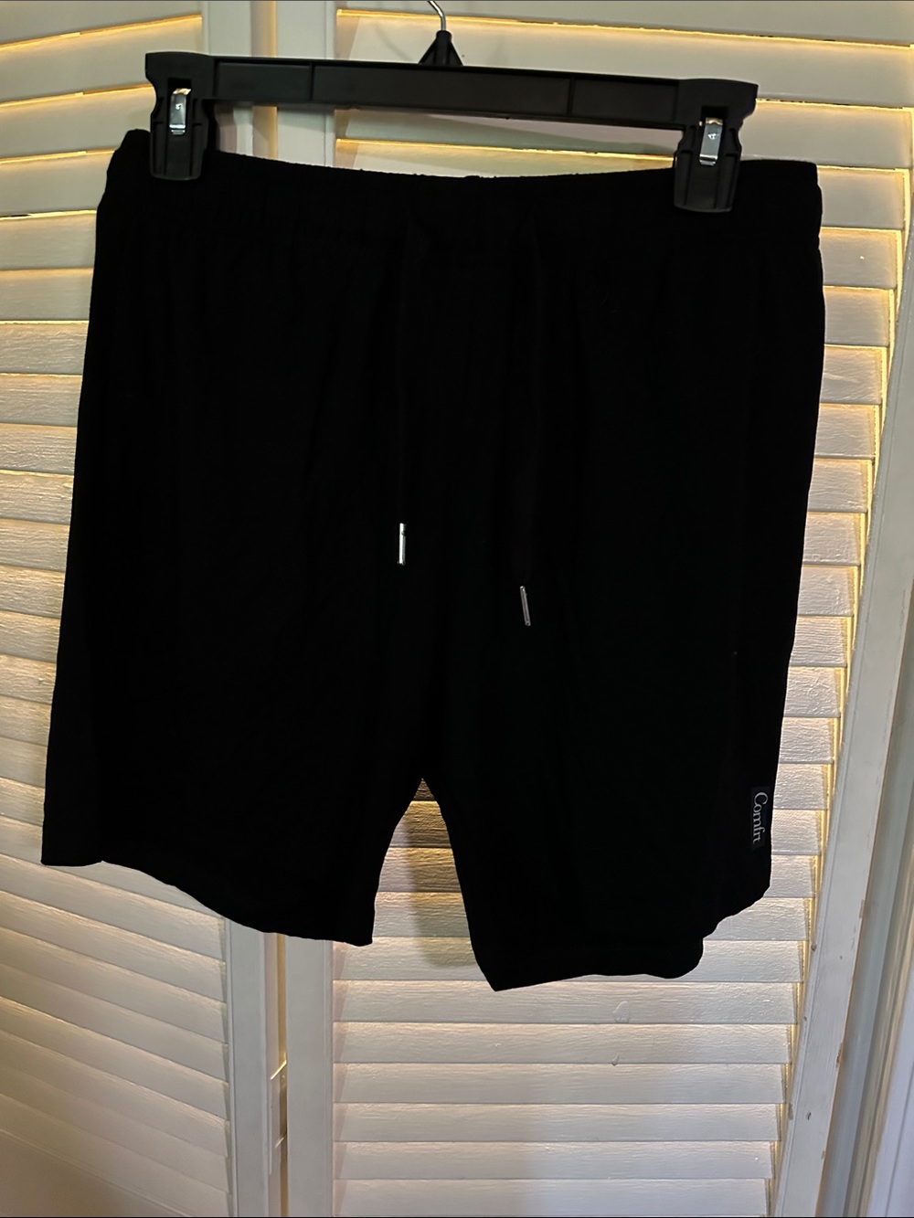 Calvin Klein Men's Black Athletic Drawstring Shorts